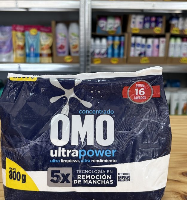 Detergente OMO Ultra Power Concentrado