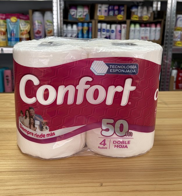 Papel Higiénico Confort Doble Hoja