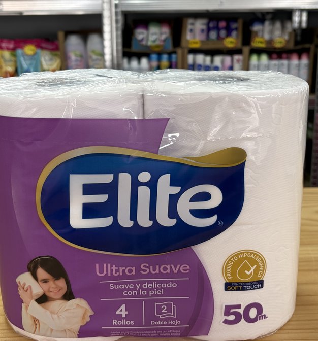 Papel Higiénico Elite Ultra Suave Doble Hoja
